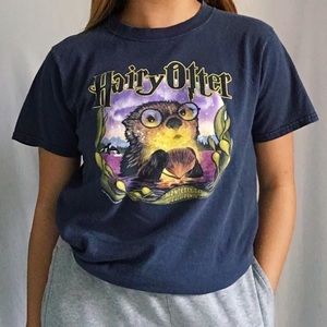 2/$10 Hairy Otter Monterey Bay T-shirt